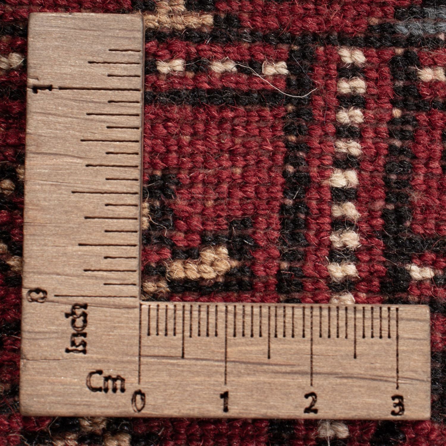 Pakistan Tæppe - 132 x 89 cm - rød