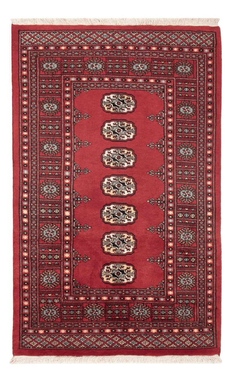 Pakistan Tæppe - 150 x 93 cm - rød