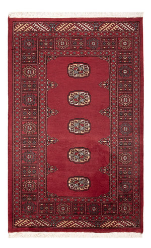 Pakistan Tæppe - 141 x 93 cm - rød