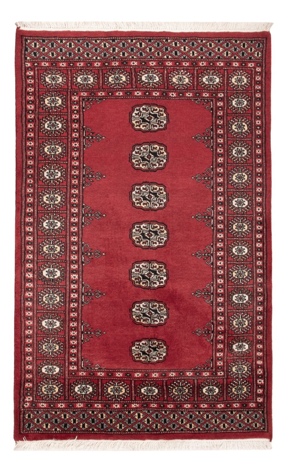 Pakistan Tæppe - 152 x 97 cm - rød