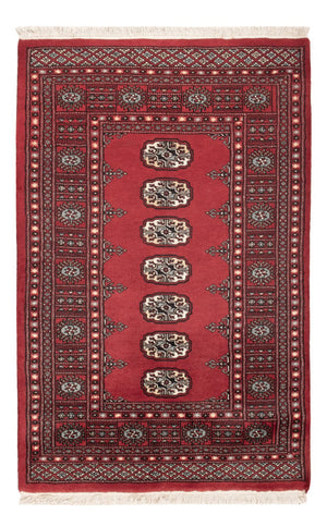 Pakistan Tæppe - 144 x 93 cm - rød
