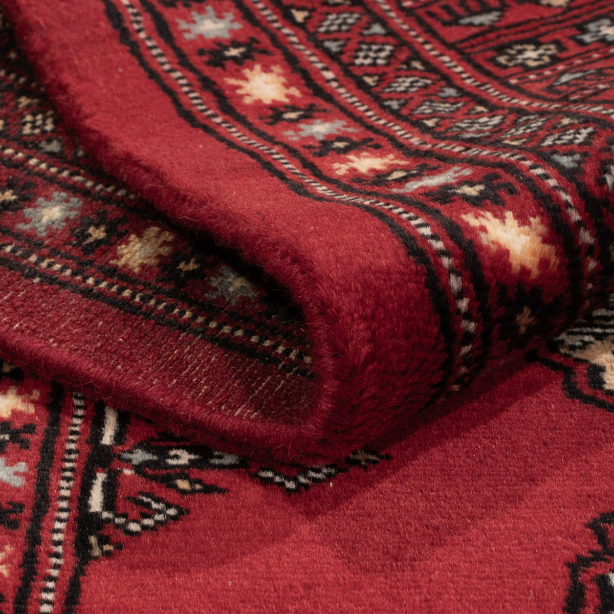 Pakistan Tæppe - 144 x 93 cm - rød