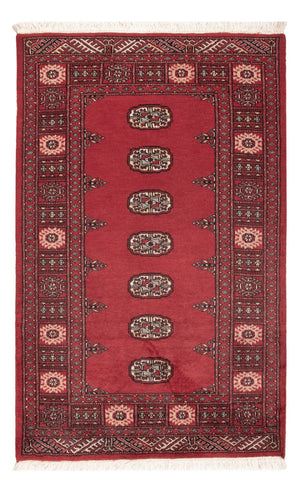 Pakistan Tæppe - 151 x 92 cm - rød