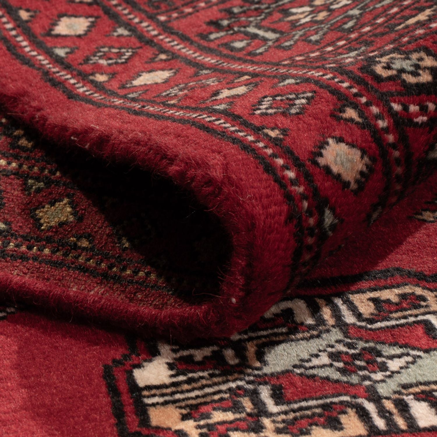 Pakistan Tæppe - 142 x 93 cm - rød
