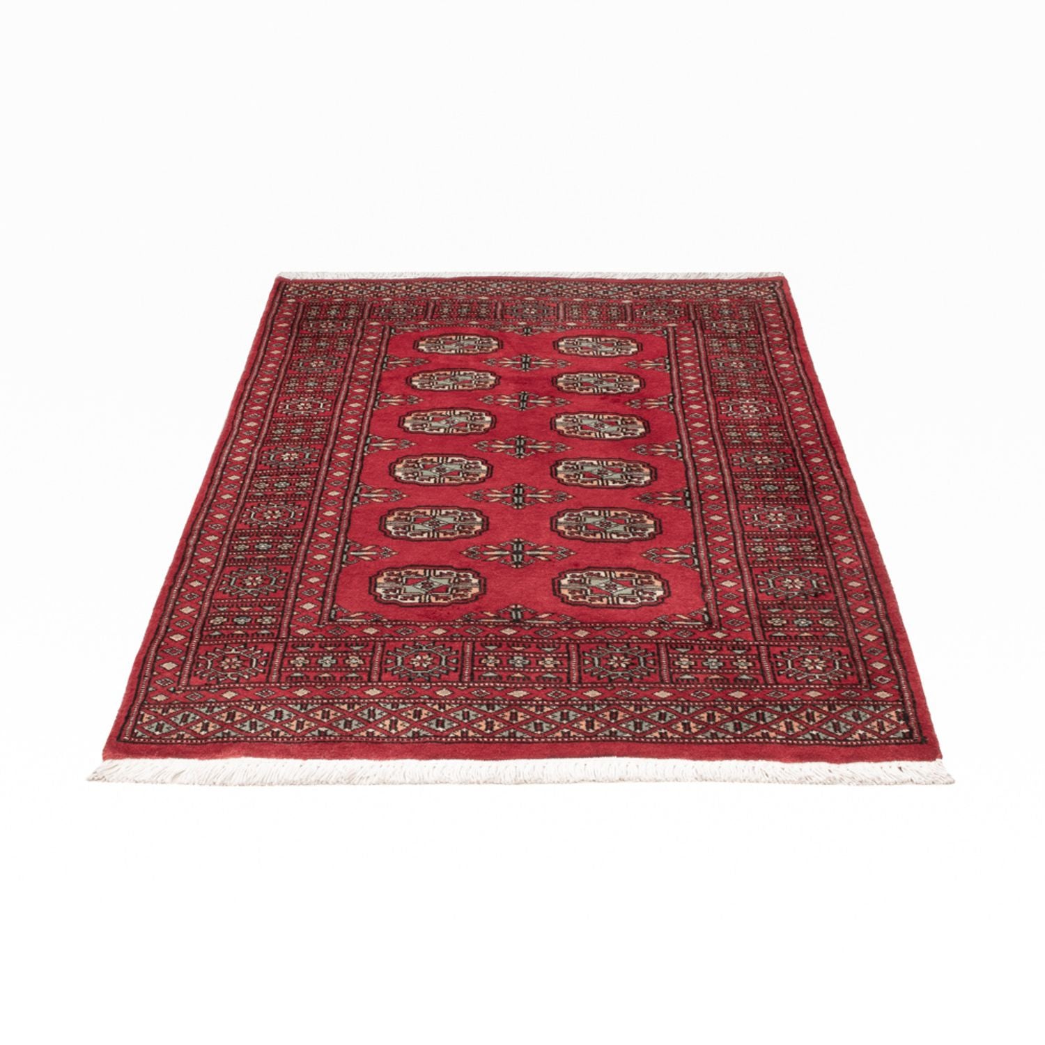 Pakistan Tæppe - 142 x 93 cm - rød
