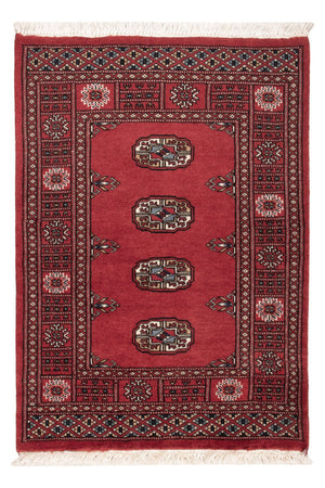 Pakistan Tæppe - 103 x 75 cm - rød