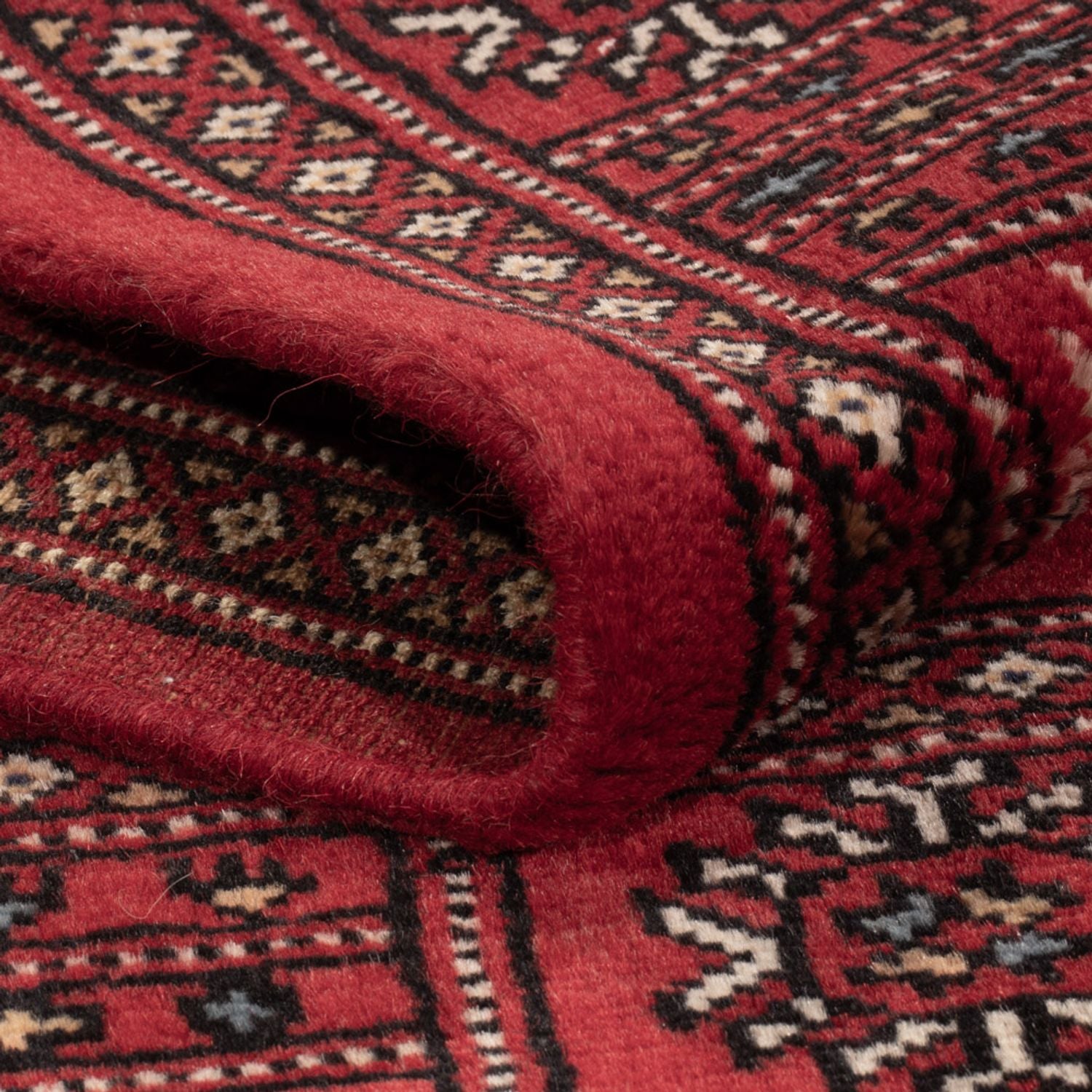 Pakistan Tæppe - 103 x 75 cm - rød