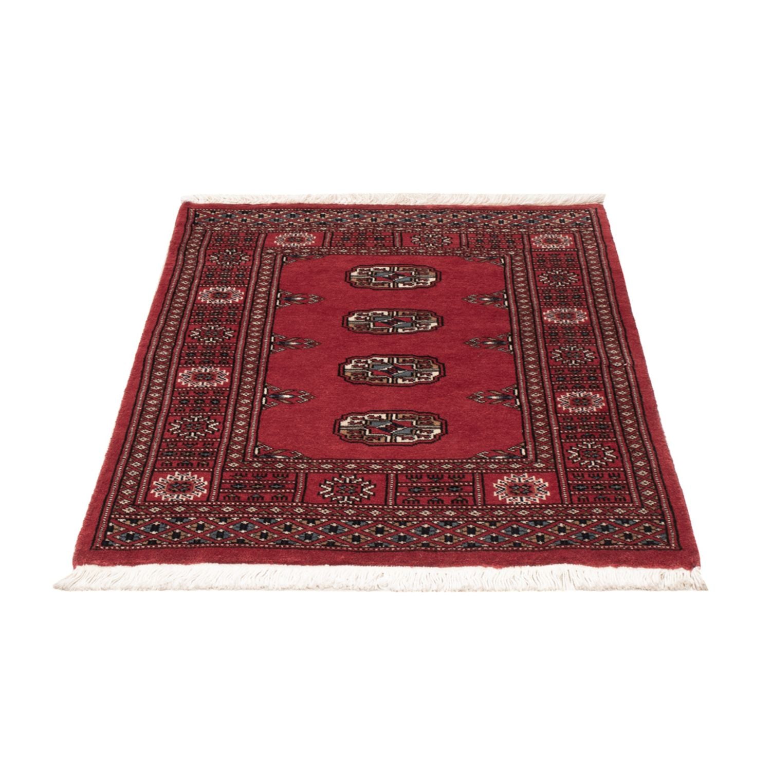Pakistan Tæppe - 103 x 75 cm - rød