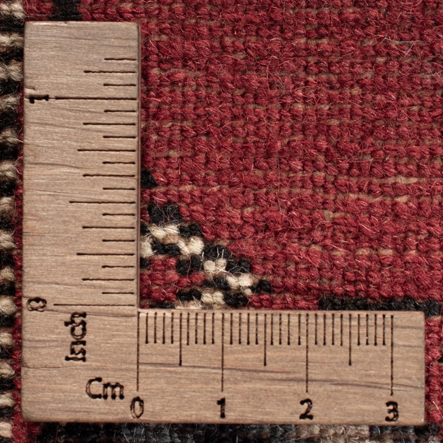 Pakistan Tæppe - 103 x 75 cm - rød