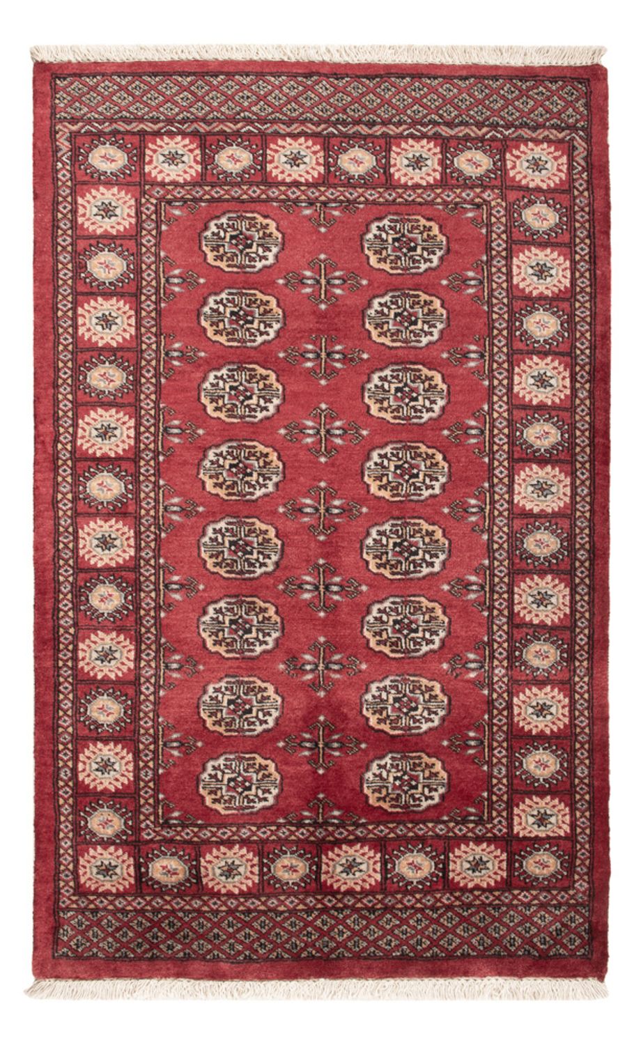 Pakistan Tæppe - 147 x 96 cm - rød