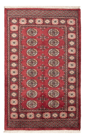 Pakistan Tæppe - 147 x 96 cm - rød