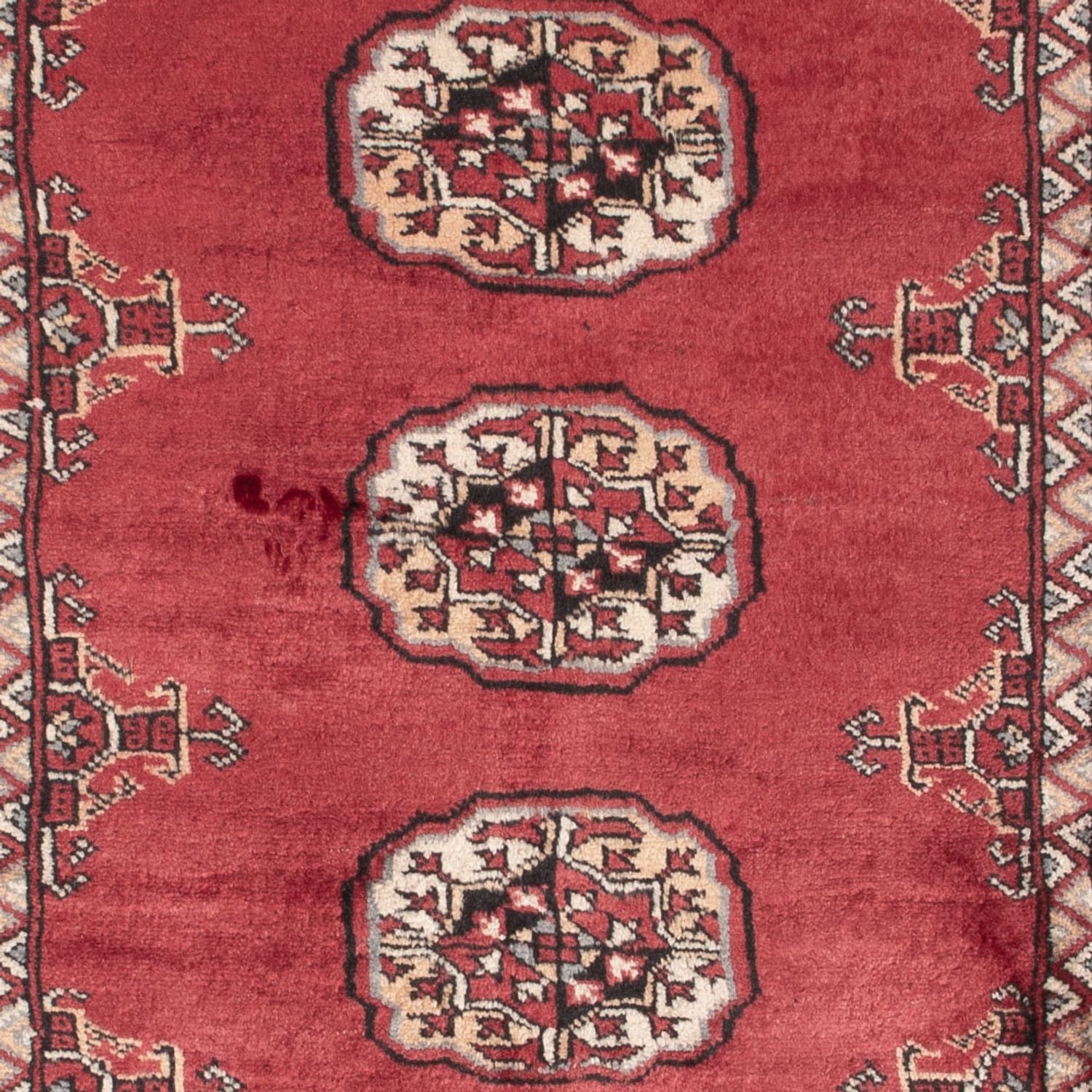 Pakistan Tæppe - 146 x 89 cm - rød