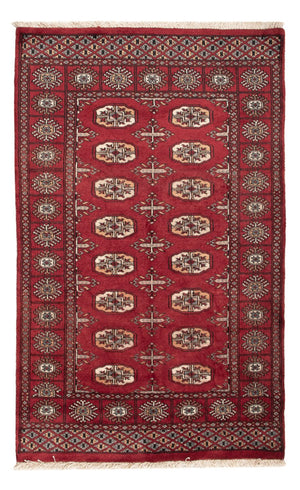 Pakistan Tæppe - 144 x 91 cm - rød