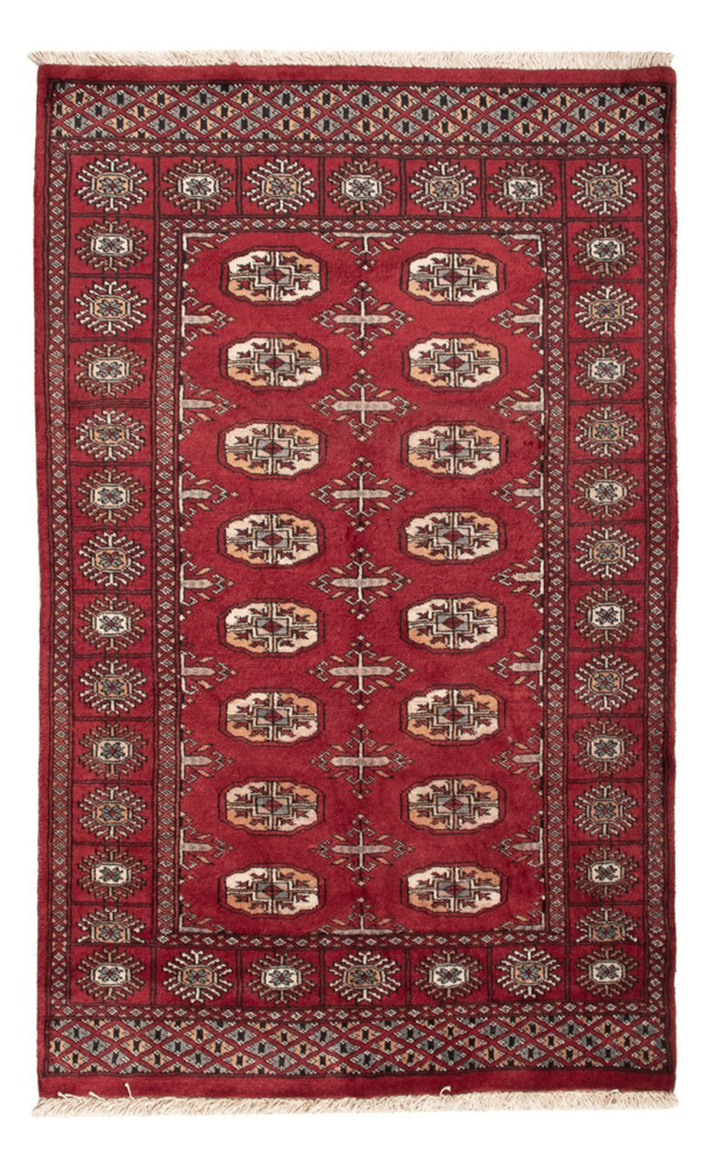 Pakistan Tæppe - 144 x 91 cm - rød