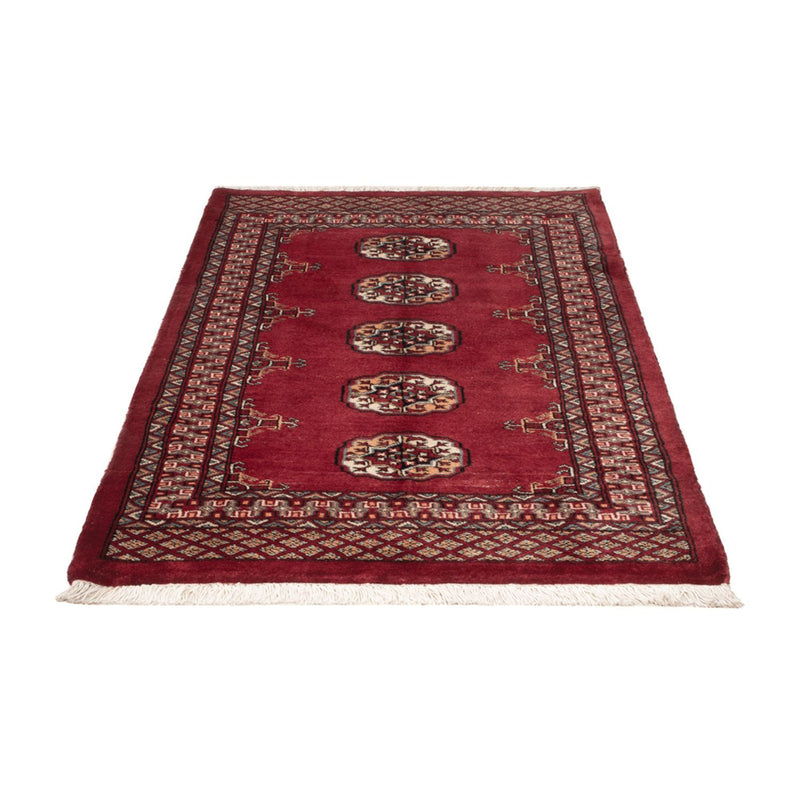 Pakistan Tæppe - 129 x 83 cm - rød