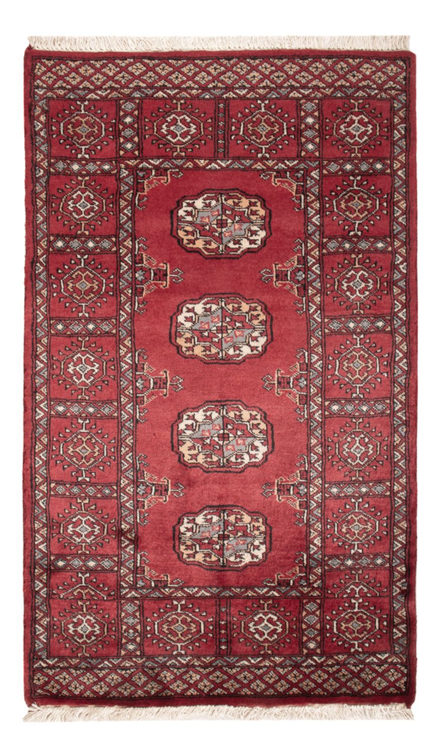 Pakistan Tæppe - 124 x 78 cm - rød
