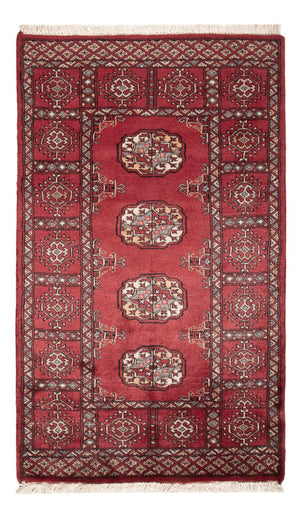 Pakistan Tæppe - 124 x 78 cm - rød