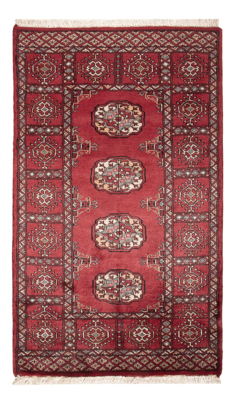 Pakistan Tæppe - 124 x 78 cm - rød
