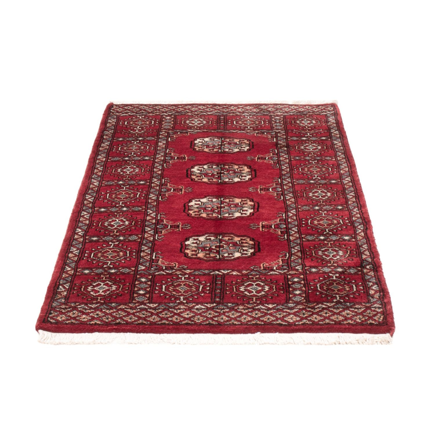 Pakistan Tæppe - 124 x 78 cm - rød