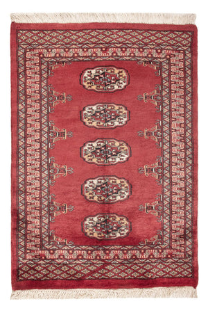 Pakistan Tæppe - 114 x 79 cm - rød