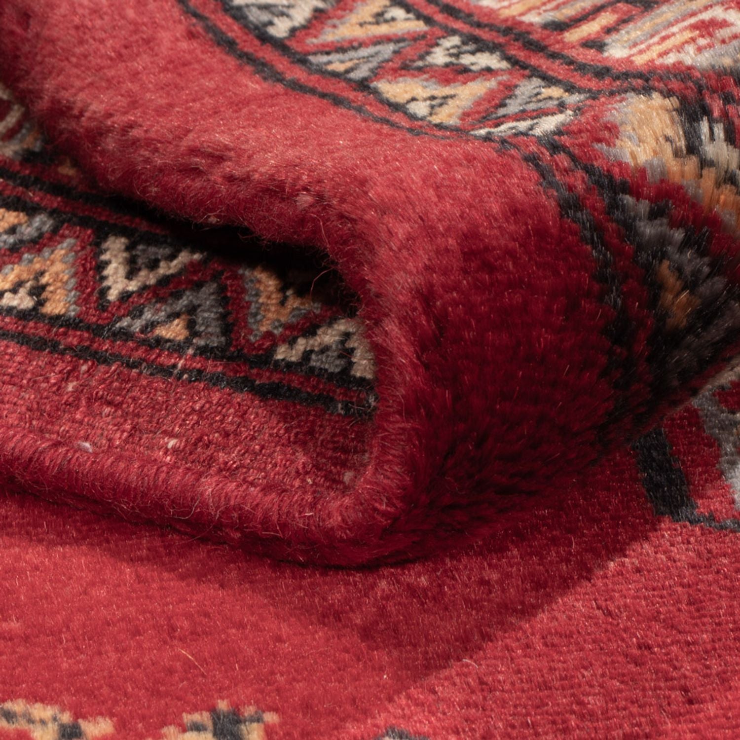 Pakistan Tæppe - 114 x 79 cm - rød