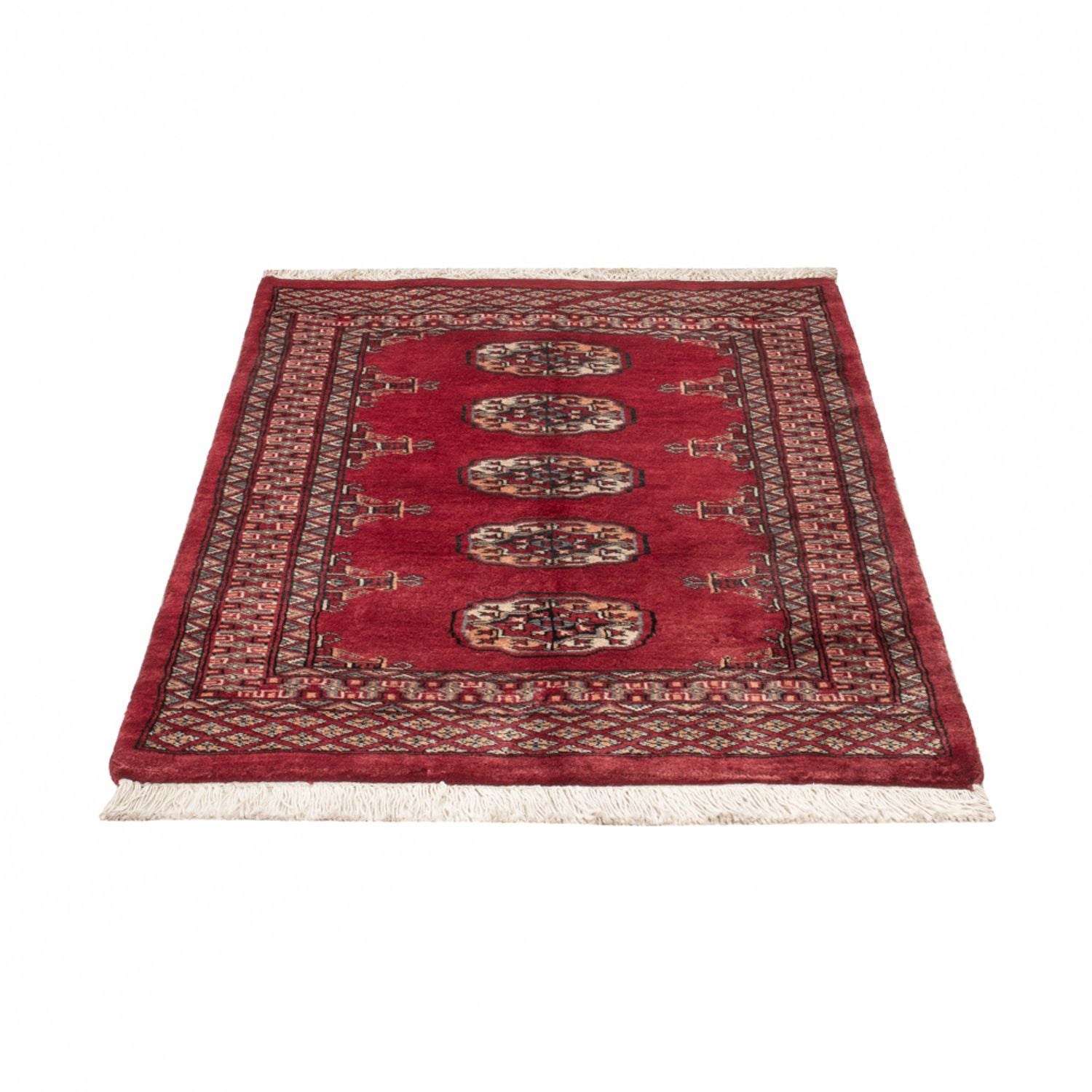 Pakistan Tæppe - 114 x 79 cm - rød