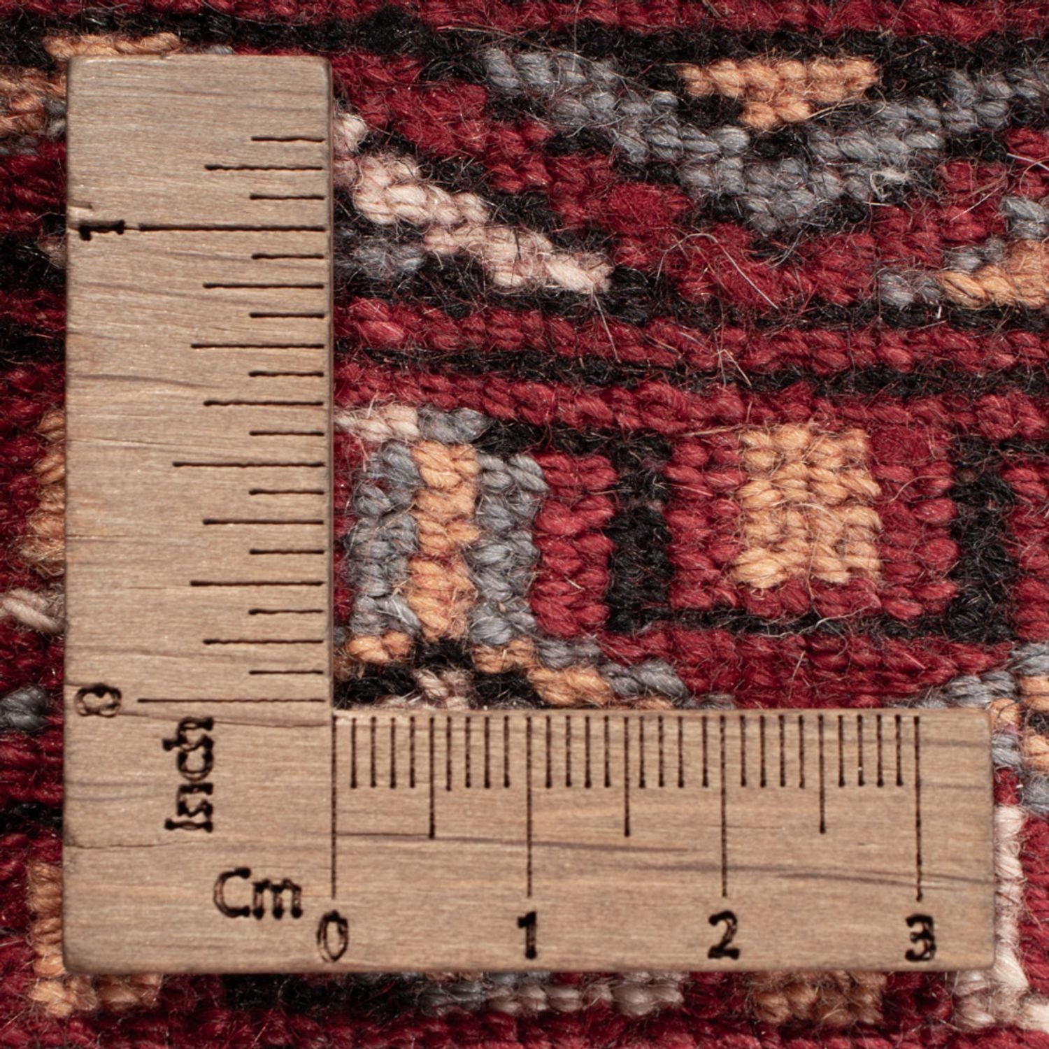 Pakistan Tæppe - 114 x 79 cm - rød