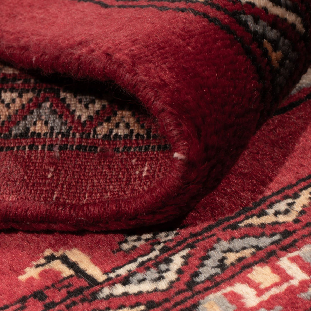 Pakistan Tæppe - 117 x 80 cm - rød