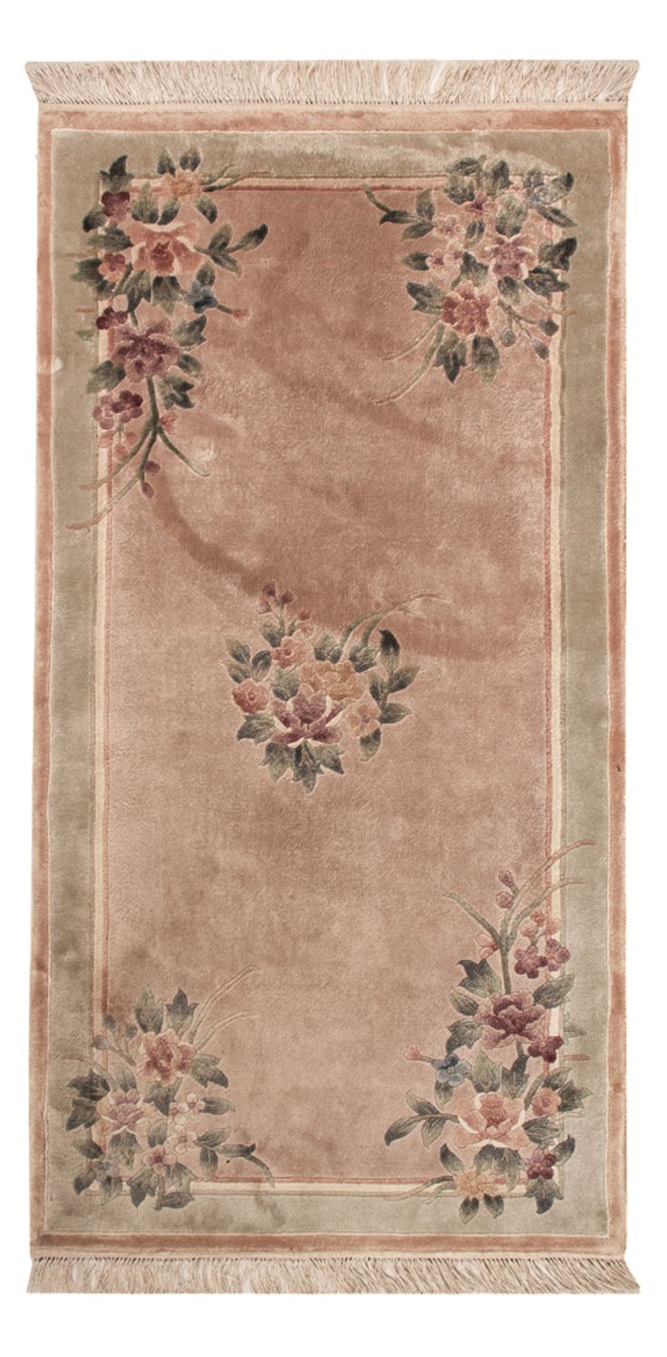 Silketæppe - China Silk - 135 x 70 cm - beige