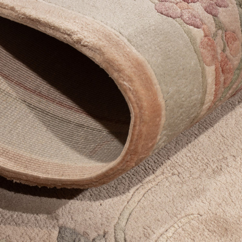 Silketæppe - China Silk - 135 x 70 cm - beige