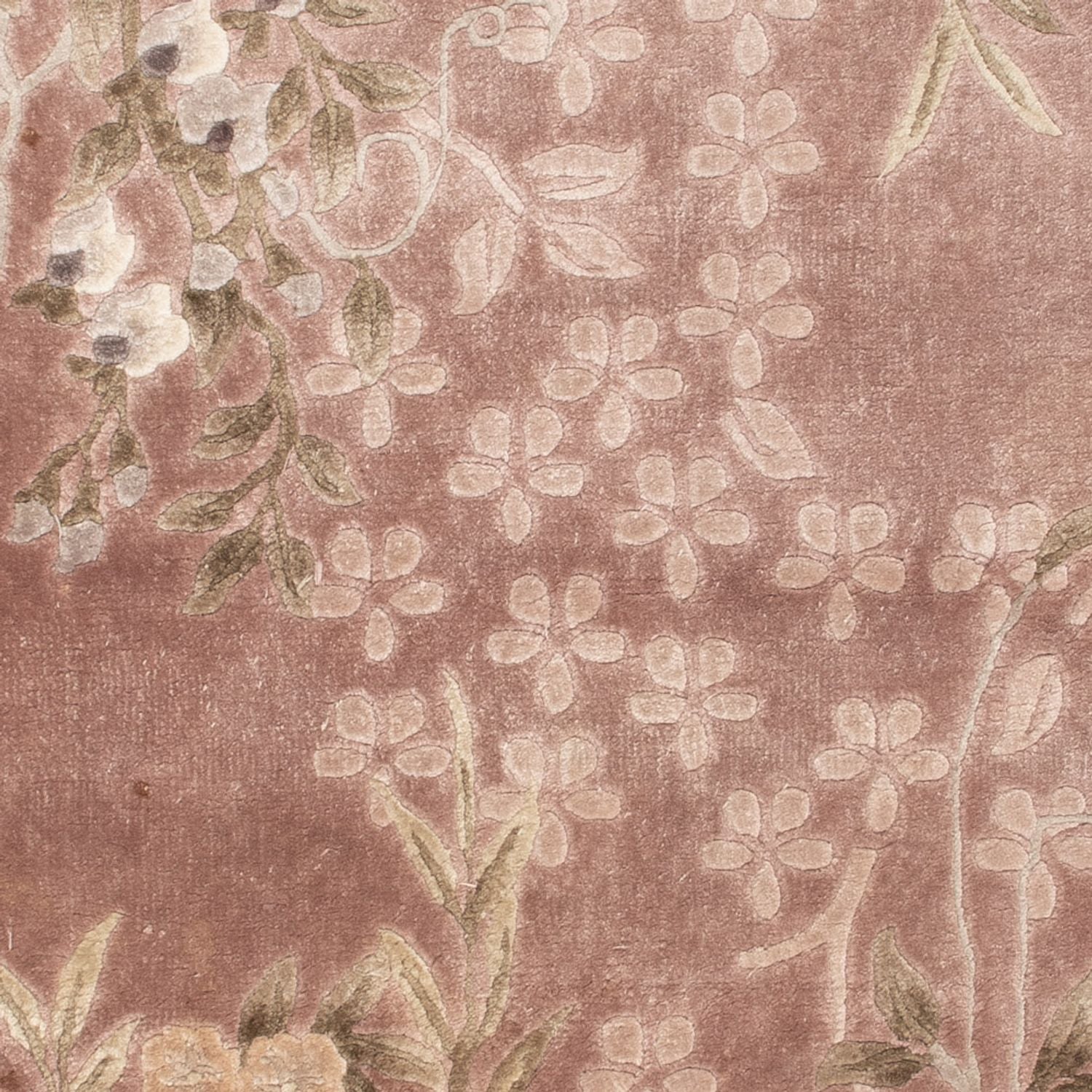 Silketæppe - China Silk - 123 x 62 cm - beige