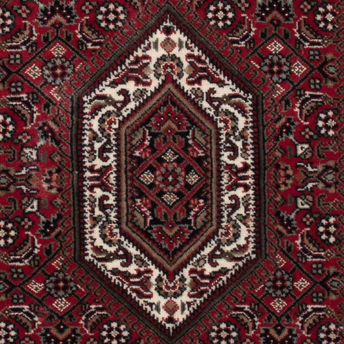 Orientalsk tæppe - Bijar - Indus - 141 x 73 cm - mørk beige