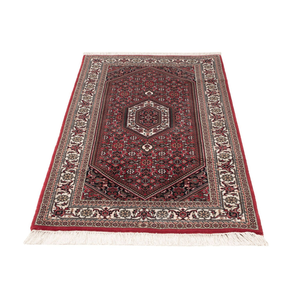 Orientteppich - Bidjar - Indus - 143 x 73 cm - dunkelbeige