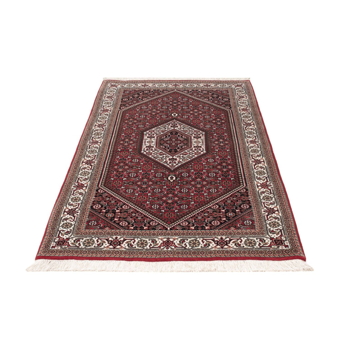Orientalsk tæppe - Bijar - Indus - 159 x 91 cm - mørk beige