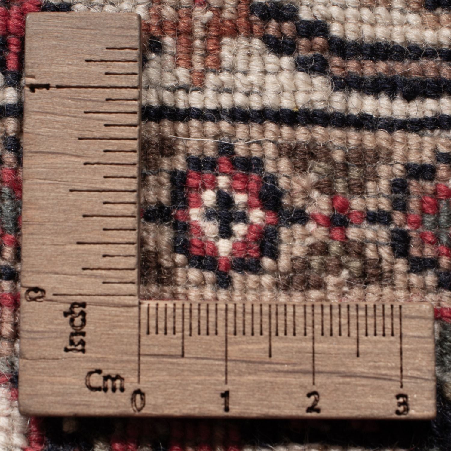 Orientalsk tæppe - Bijar - Indus - 160 x 90 cm - mørk beige