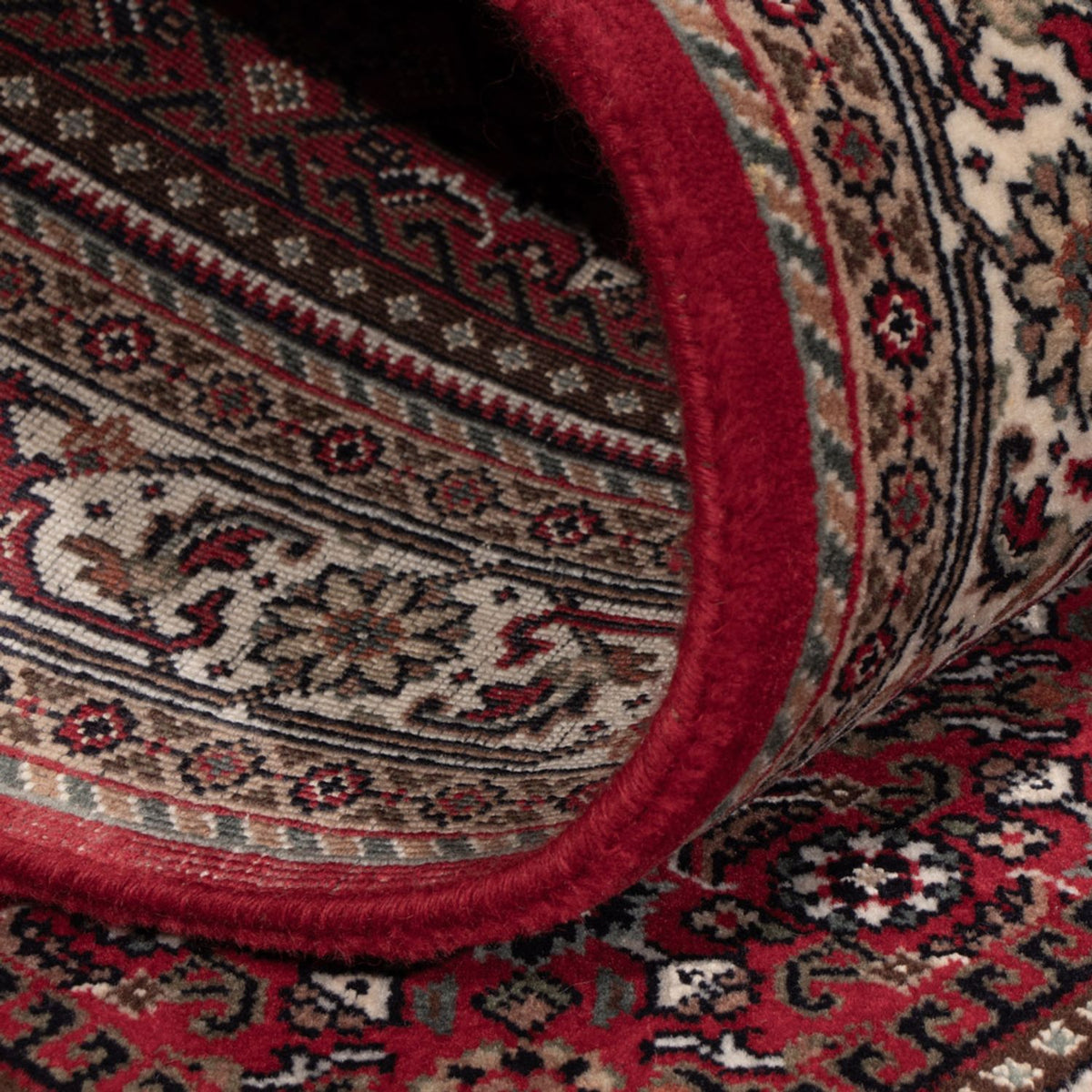 Orientalsk tæppe - Bijar - Indus - 160 x 92 cm - mørk beige