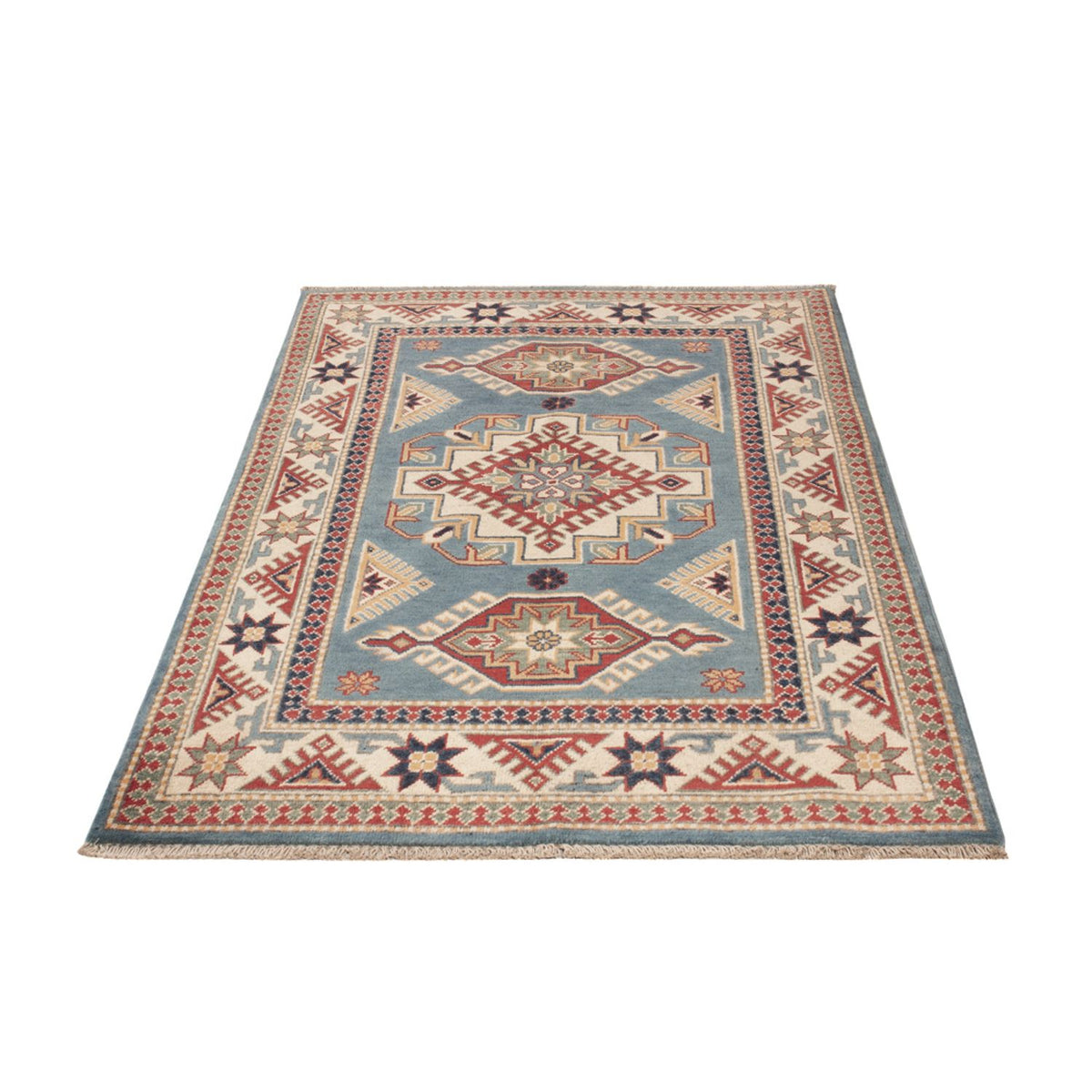 Ziegler Carpet - Kazak - 149 x 97 cm - lyseblå