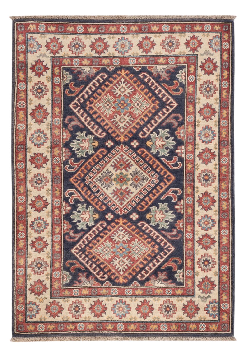 Ziegler Carpet - Kazak - 147 x 99 cm - mørkeblå
