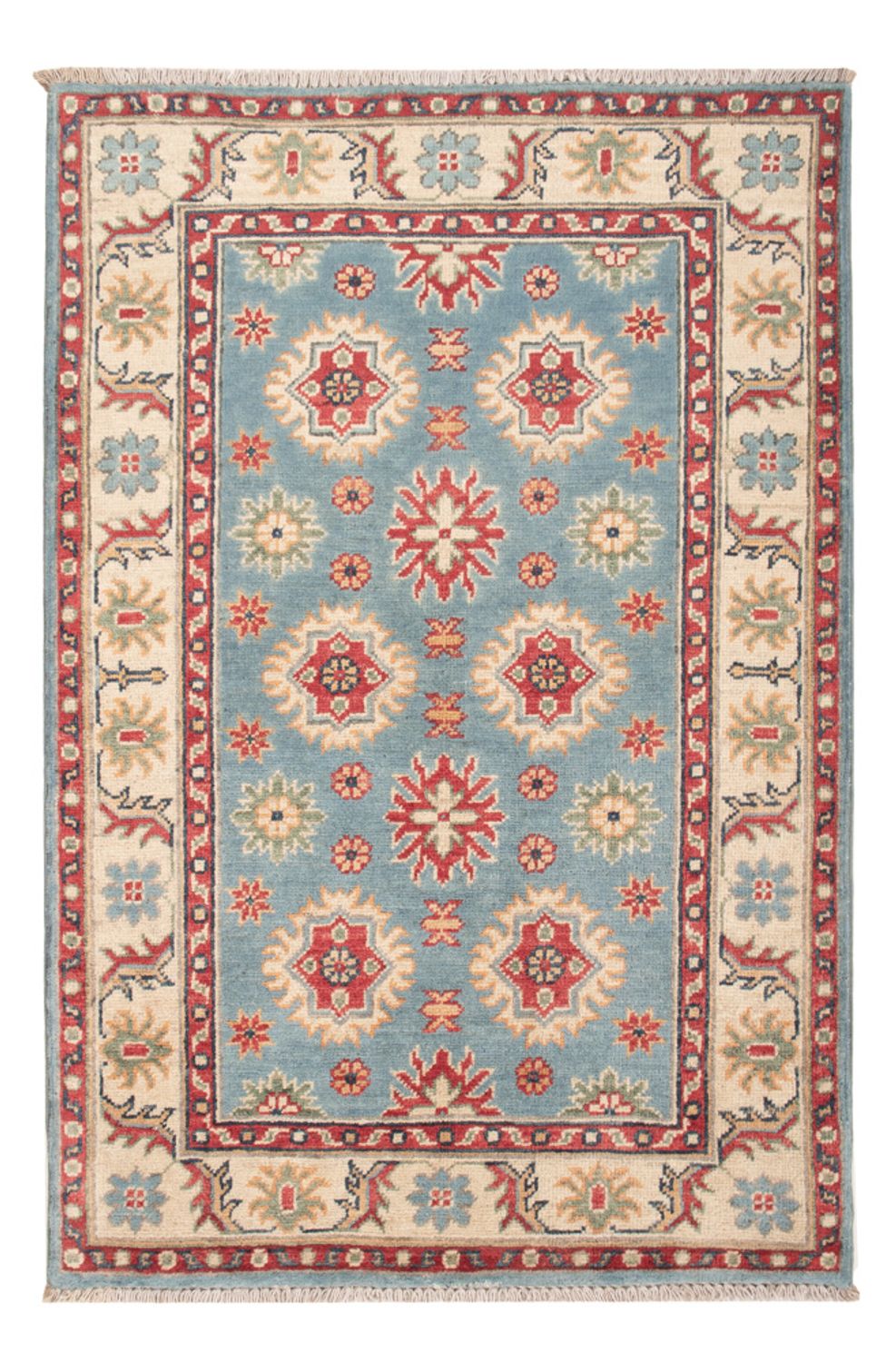 Ziegler Carpet - Kazak - 124 x 81 cm - lyseblå