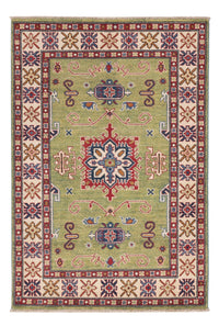 Ziegler Teppich - Kazak - 150 x 101 cm - grün