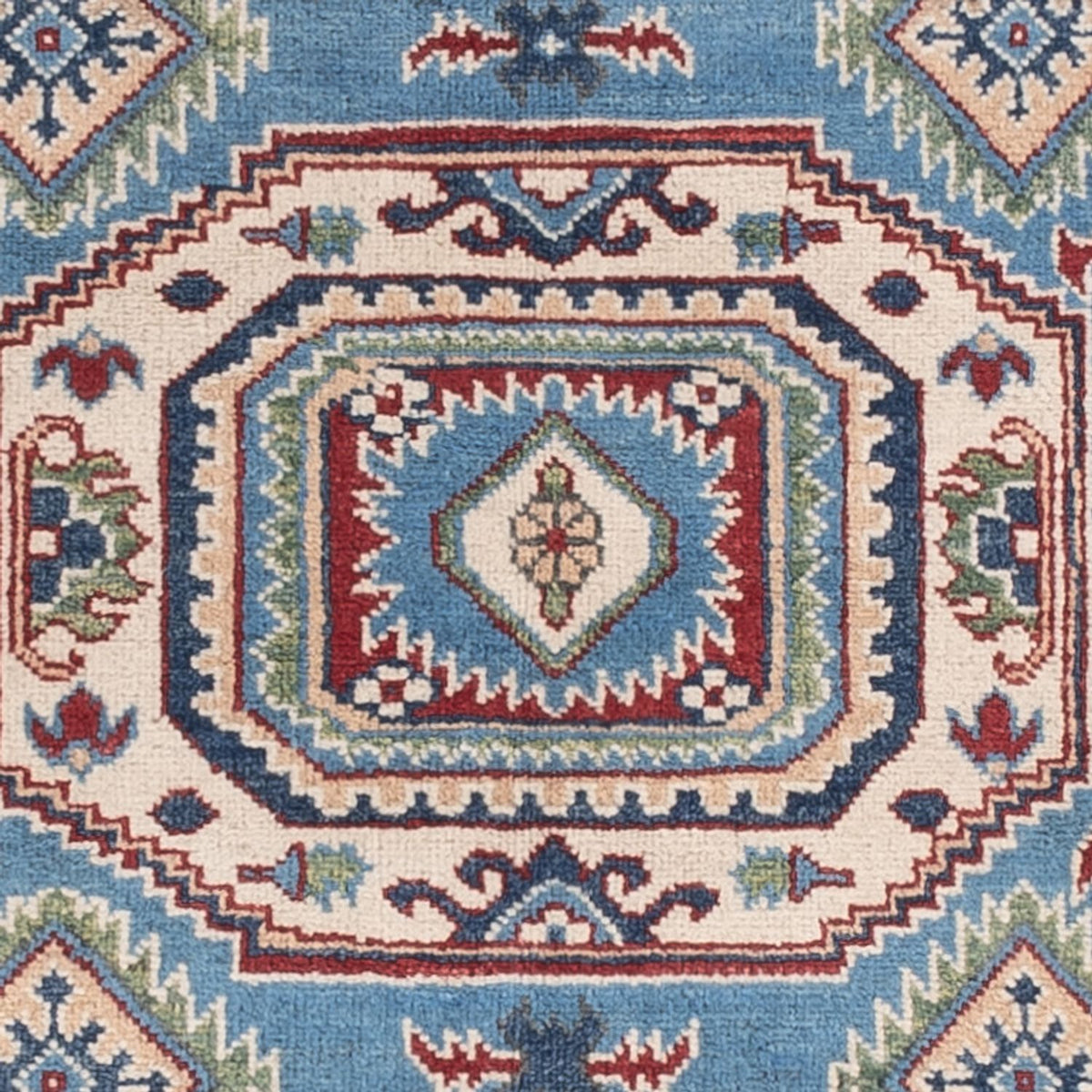Ziegler Carpet - Kazak - 186 x 120 cm - lyseblå