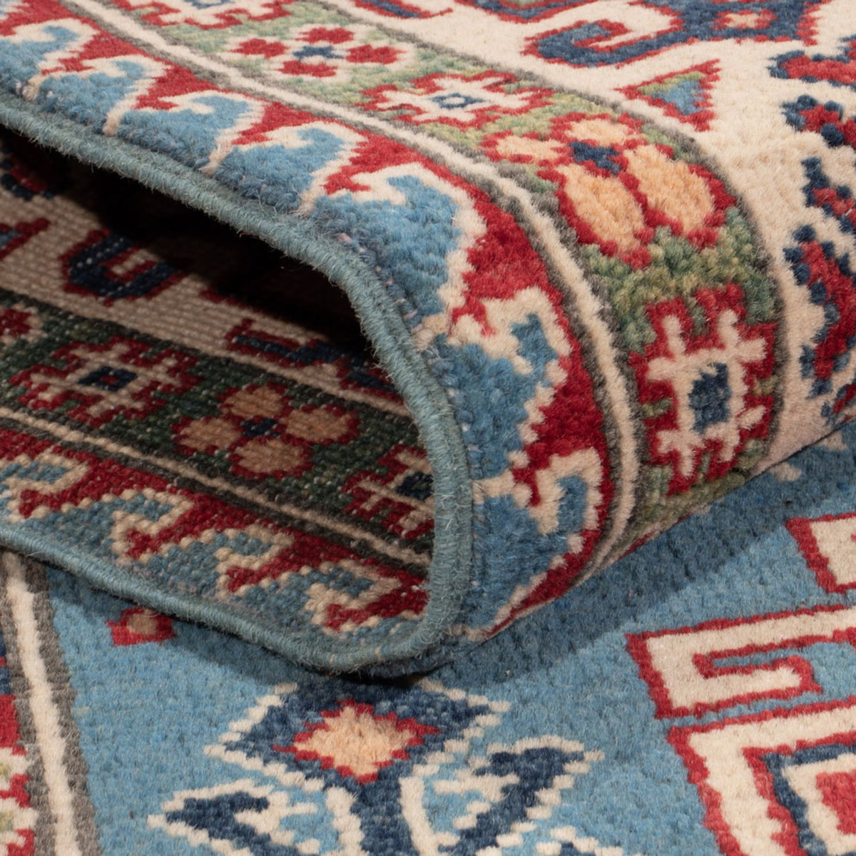 Ziegler Carpet - Kazak - 186 x 120 cm - lyseblå