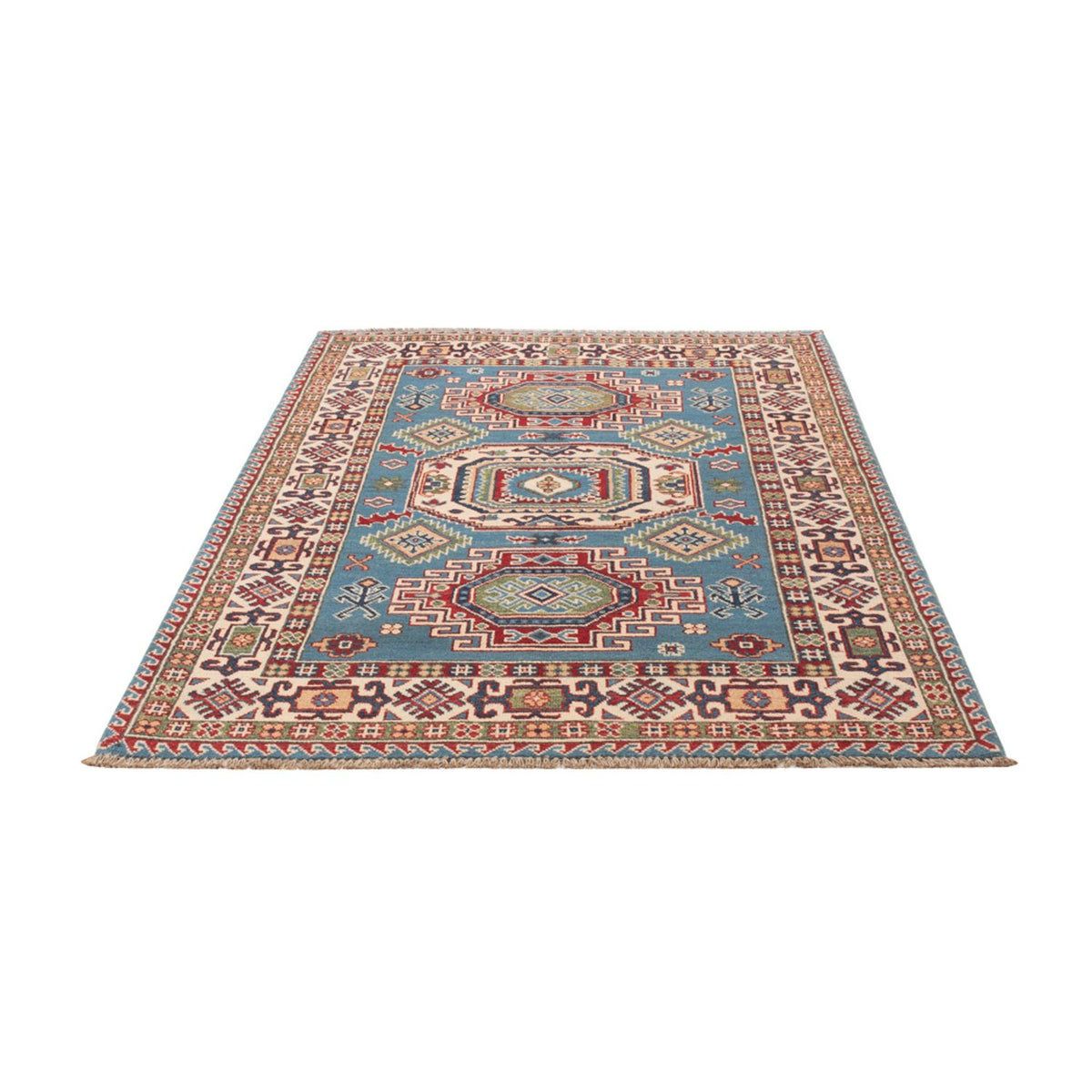 Ziegler Carpet - Kazak - 186 x 120 cm - lyseblå