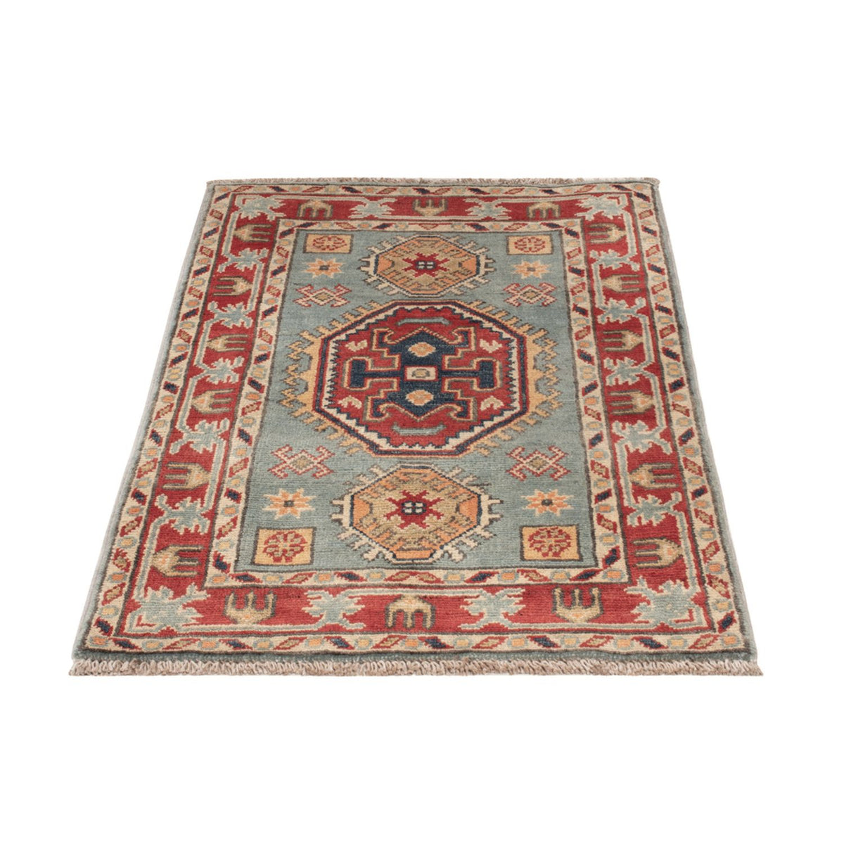 Ziegler Carpet - Kazak - 87 x 58 cm - lyseblå