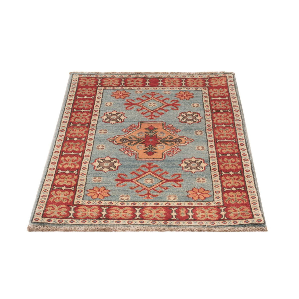 Ziegler Carpet - Kazak - 88 x 59 cm - lyseblå