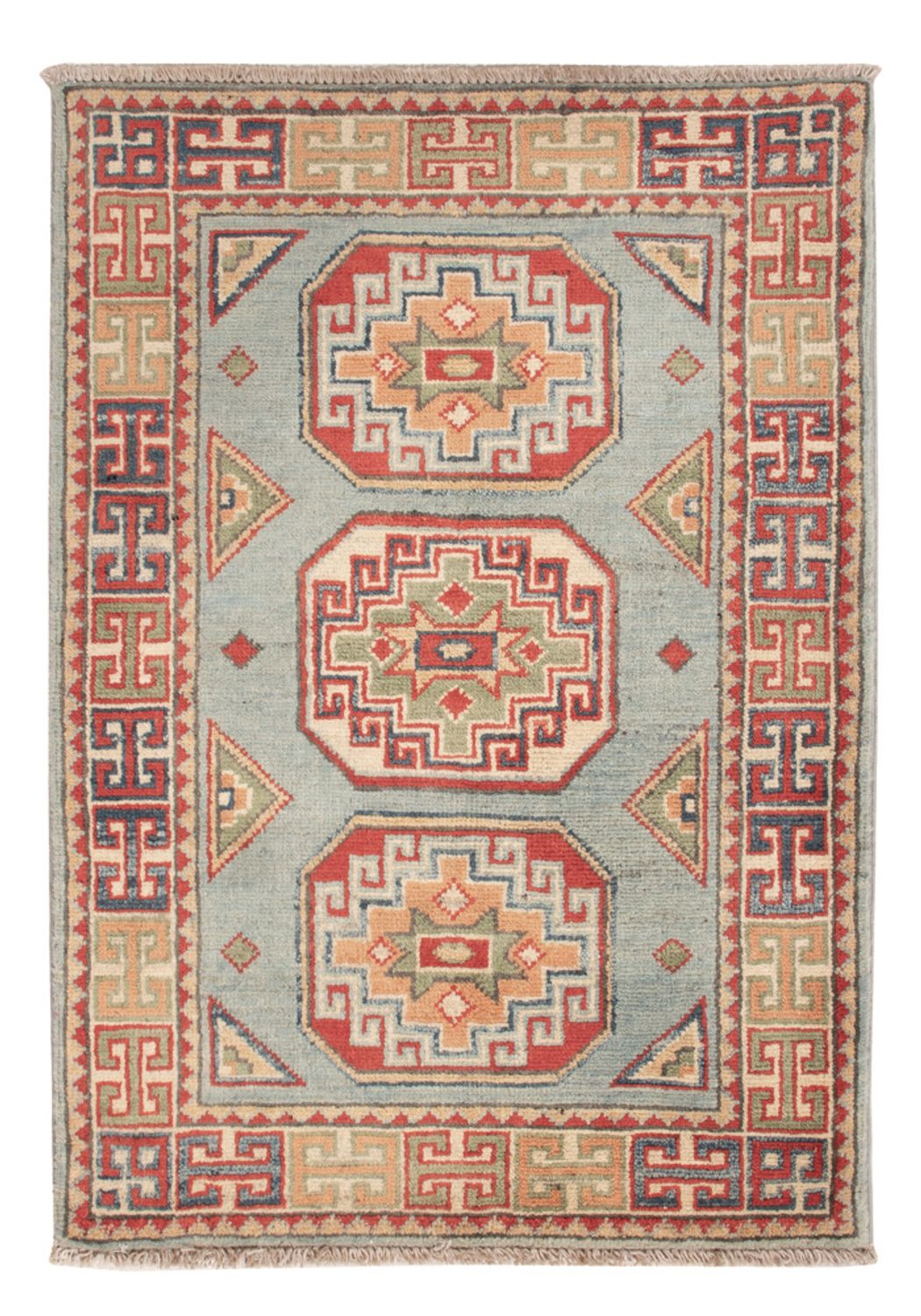 Ziegler Carpet - Kazak - 91 x 62 cm - lyseblå