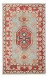 Kazak Tæppe 60x96cm - Orientalsk tæppe - Rektangulær / Lyseblå / 60 x 96 cm Rektangulær