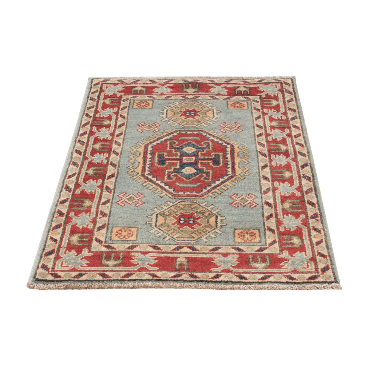 Ziegler Carpet - Kazak - 96 x 60 cm - lyseblå