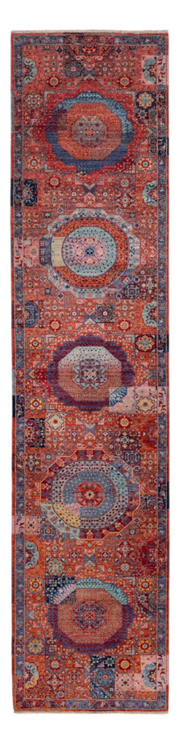 Løber Designer tæppe - 392 x 88 cm - flerfarvet