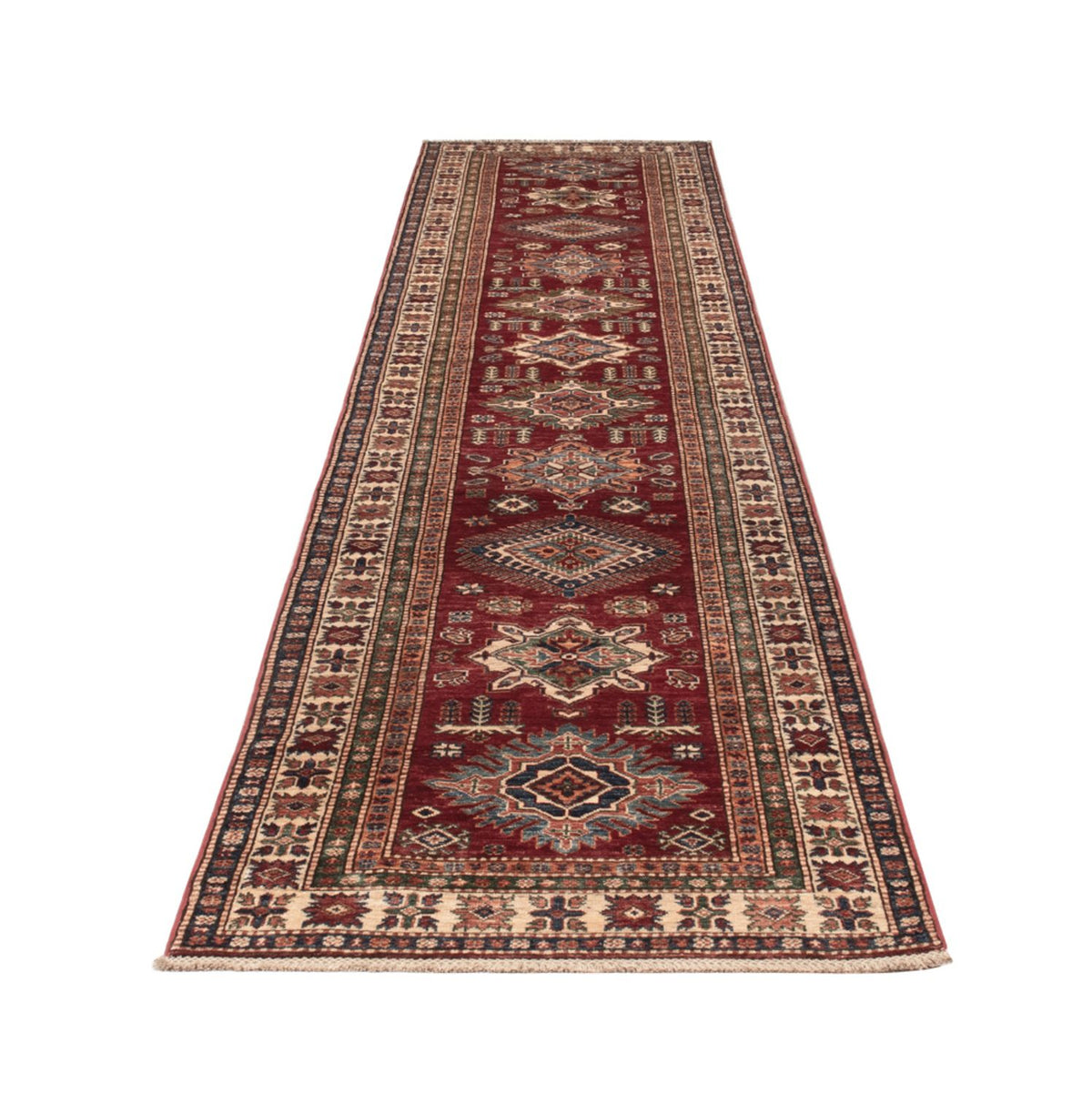 Løber Ziegler Carpet - Kazak - 396 x 84 cm - rød